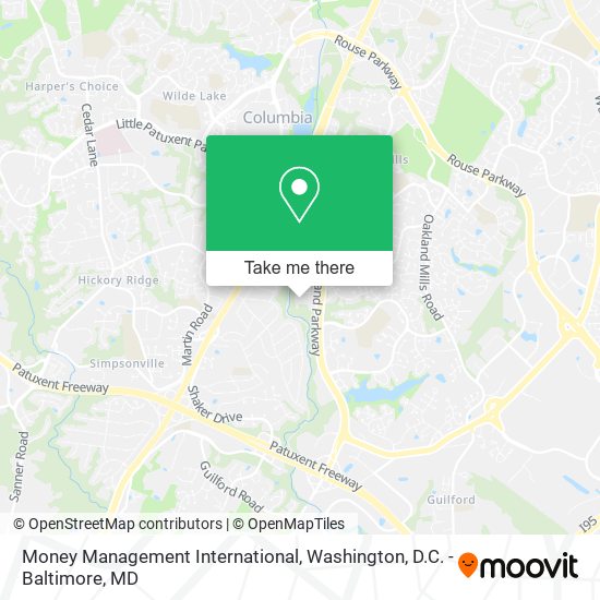 Mapa de Money Management International