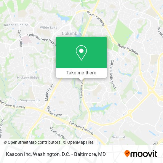 Kascon Inc map