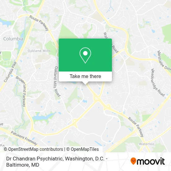 Dr Chandran Psychiatric map