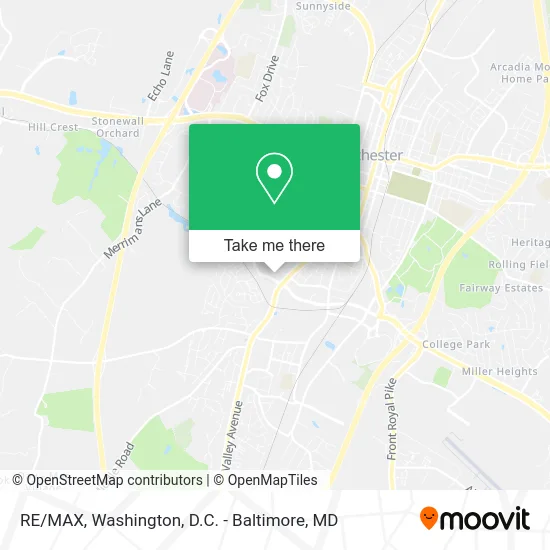 RE/MAX map