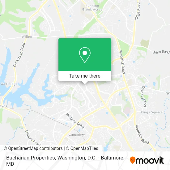 Buchanan Properties map