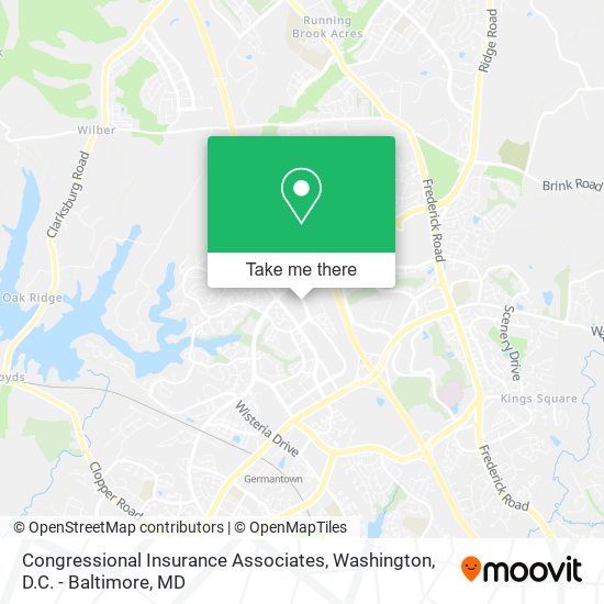 Mapa de Congressional Insurance Associates
