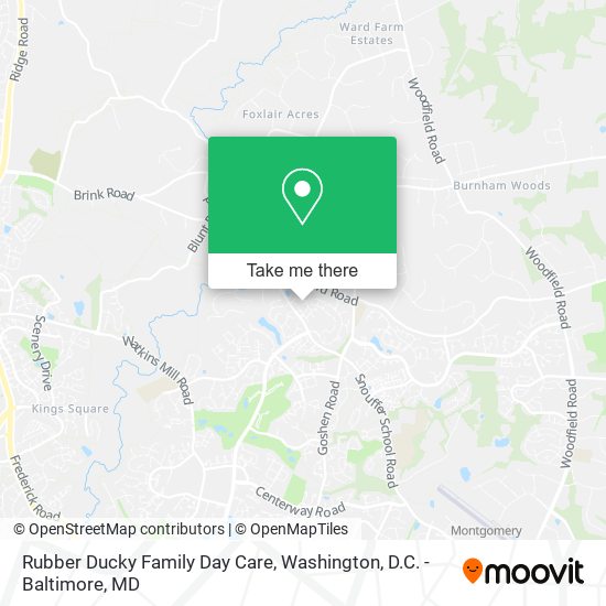 Rubber Ducky Family Day Care map