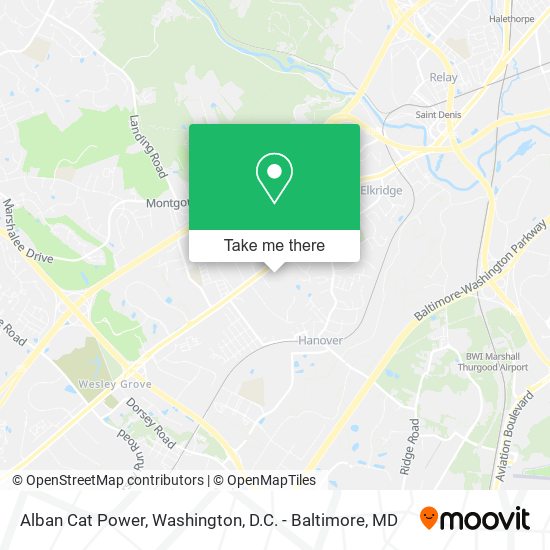 Alban Cat Power map