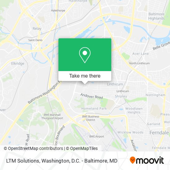 LTM Solutions map