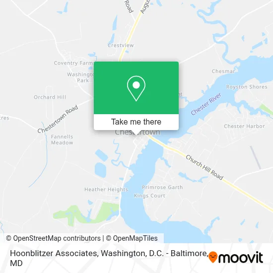 Hoonblitzer Associates map