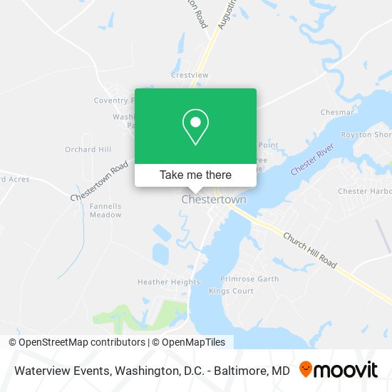 Mapa de Waterview Events