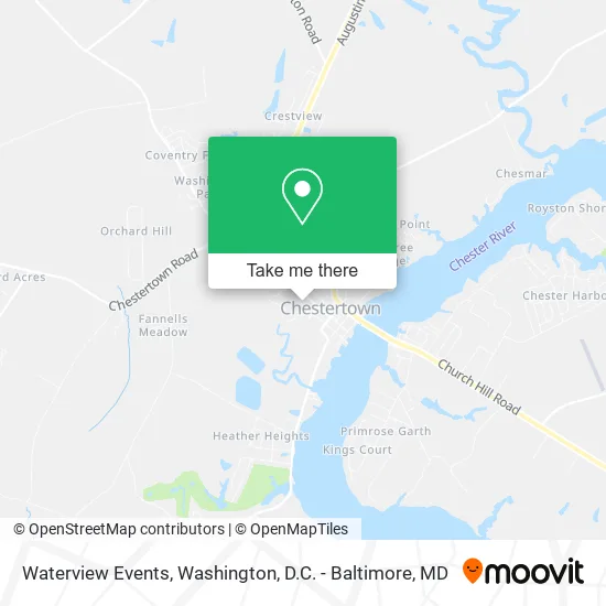 Mapa de Waterview Events
