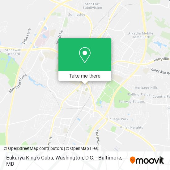 Eukarya King's Cubs map
