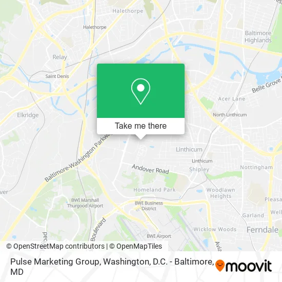Pulse Marketing Group map