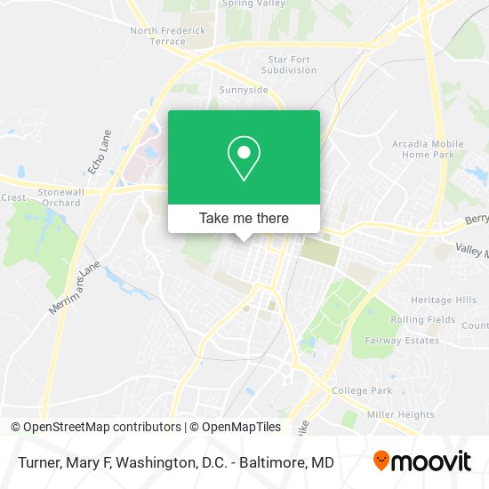 Mapa de Turner, Mary F