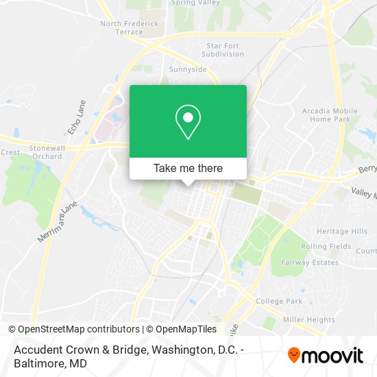 Accudent Crown & Bridge map