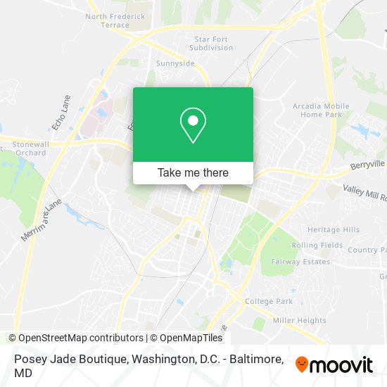 Posey Jade Boutique map