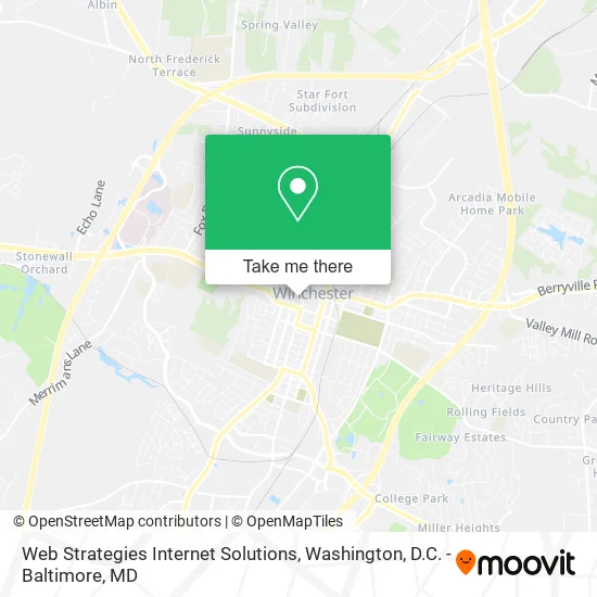 Web Strategies Internet Solutions map