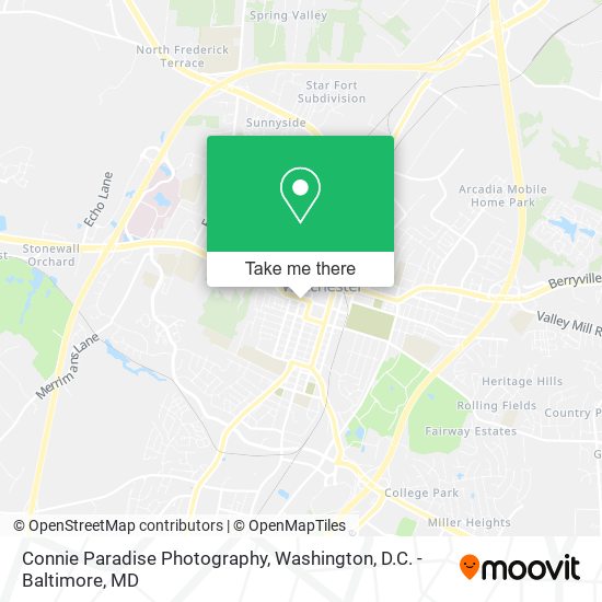 Connie Paradise Photography map