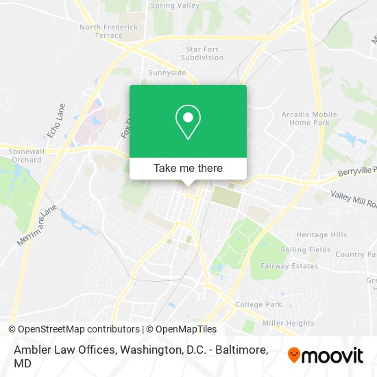 Ambler Law Offices map