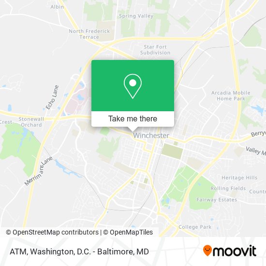 Mapa de ATM