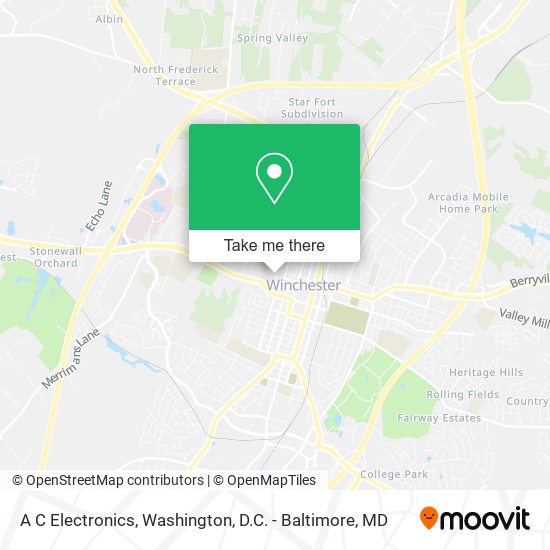 A C Electronics map
