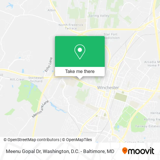 Mapa de Meenu Gopal Dr