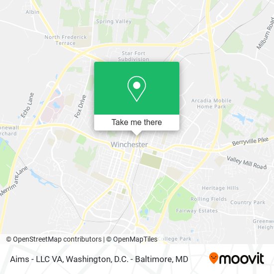 Aims - LLC VA map