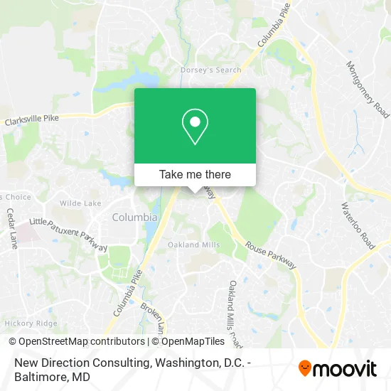 New Direction Consulting map