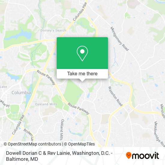 Dowell Dorian C & Rev Lainie map