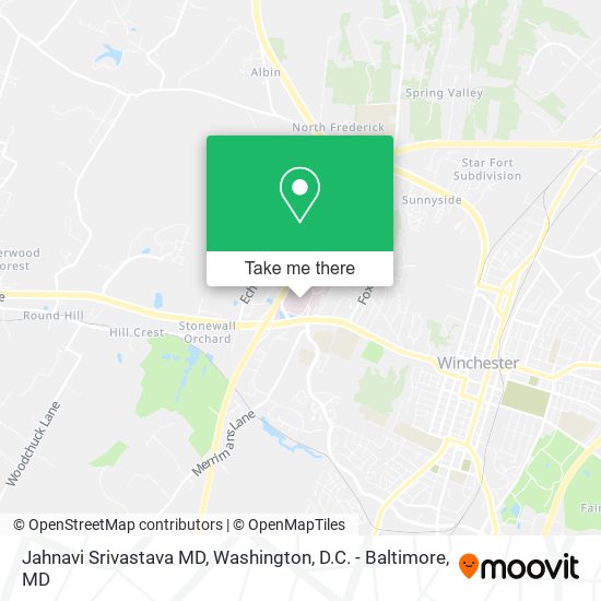 Mapa de Jahnavi Srivastava MD