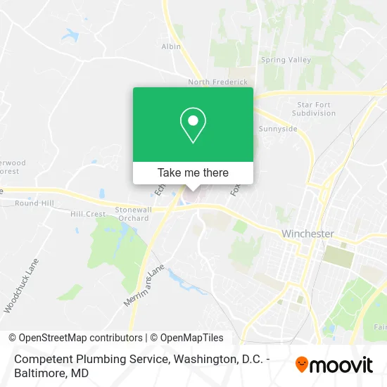 Competent Plumbing Service map