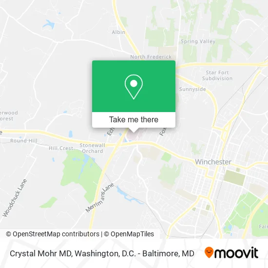 Mapa de Crystal Mohr MD
