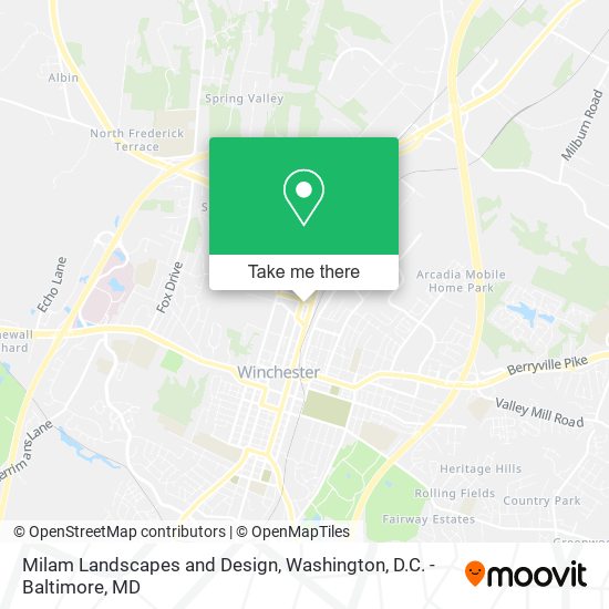 Mapa de Milam Landscapes and Design