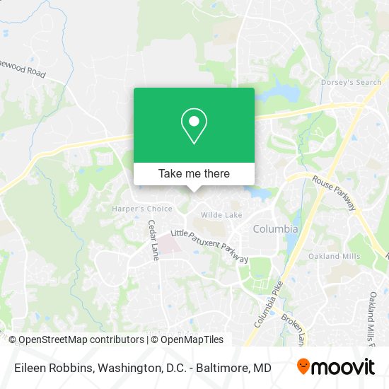 Mapa de Eileen Robbins