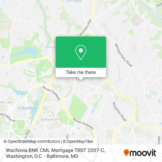 Wachovia BNK CML Mortgage TRST 2007-C map