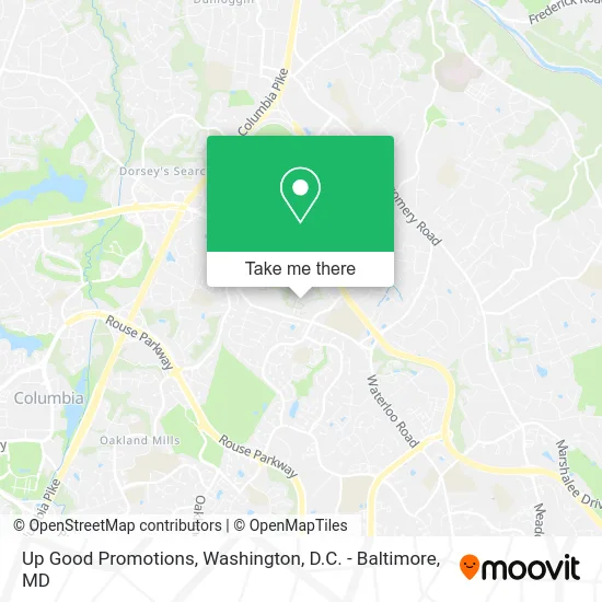 Up Good Promotions map