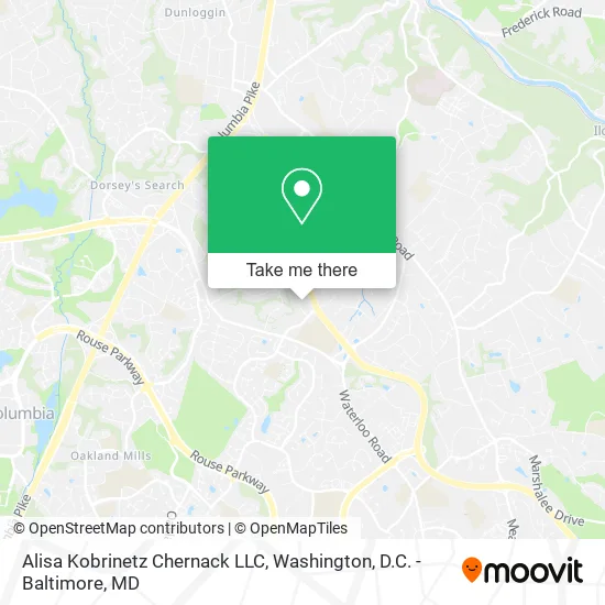 Alisa Kobrinetz Chernack LLC map