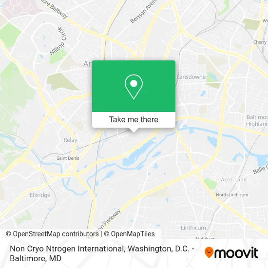 Non Cryo Ntrogen International map