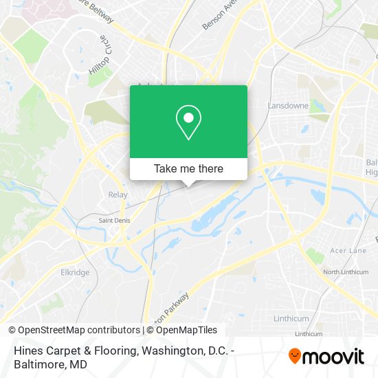 Hines Carpet & Flooring map