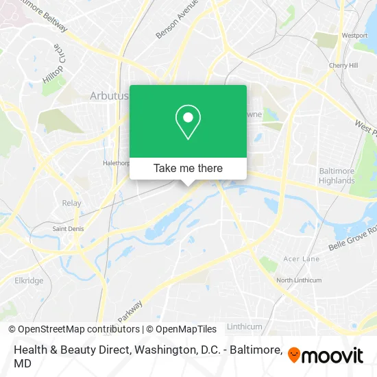 Health & Beauty Direct map