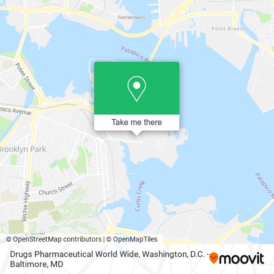 Mapa de Drugs Pharmaceutical World Wide