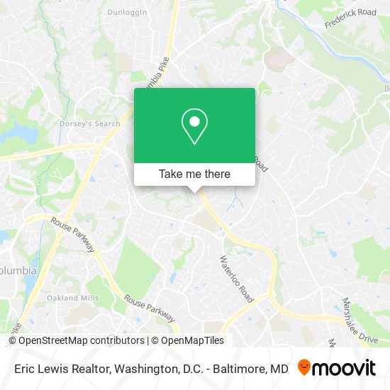 Eric Lewis Realtor map