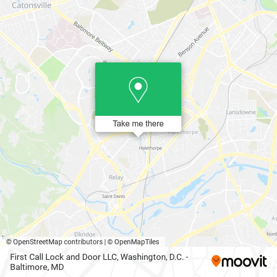 Mapa de First Call Lock and Door LLC