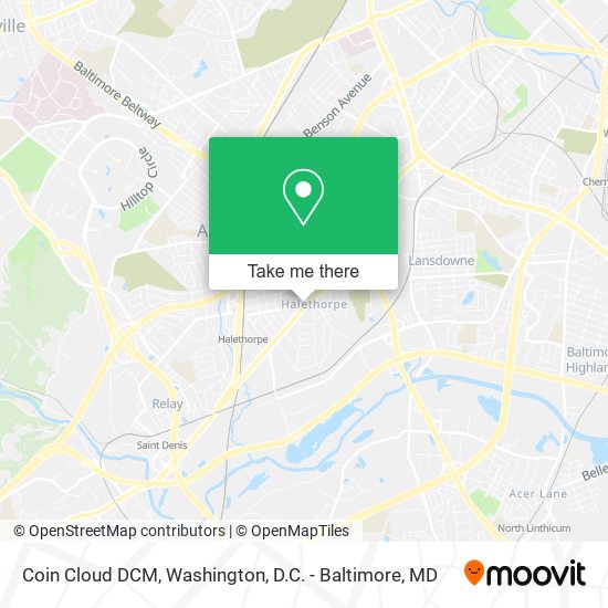 Coin Cloud DCM map