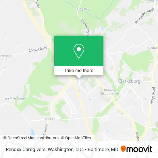 Mapa de Renoxx Caregivers