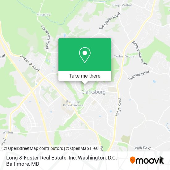 Mapa de Long & Foster Real Estate, Inc