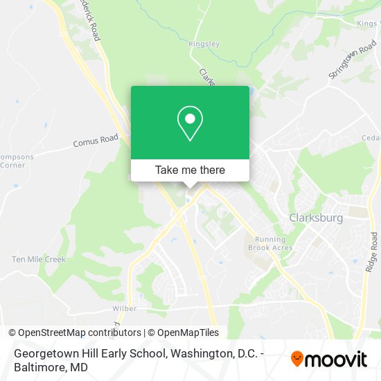 Georgetown Hill Early School map