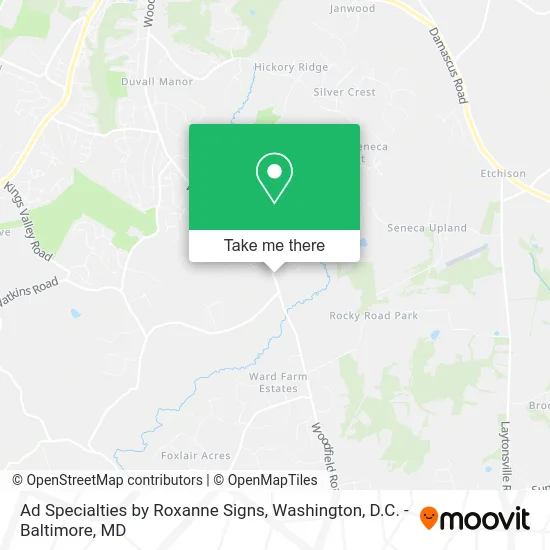 Ad Specialties by Roxanne Signs map