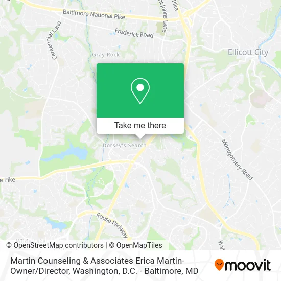 Martin Counseling & Associates Erica Martin-Owner / Director map