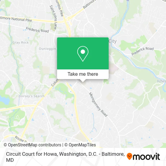 Circuit Court for Howa map