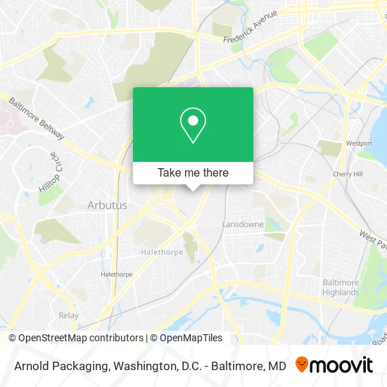 Arnold Packaging map