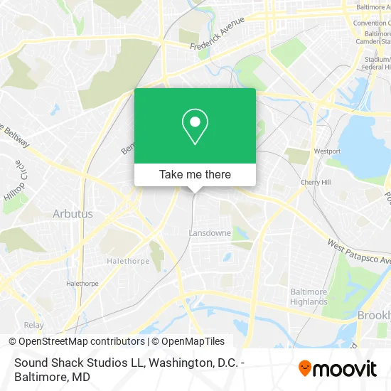 Sound Shack Studios LL map