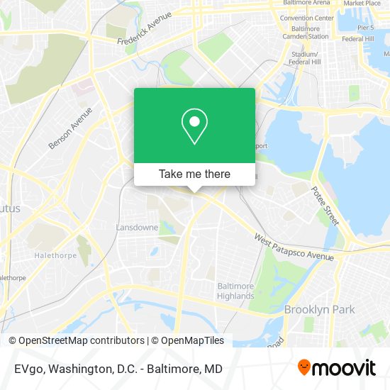 EVgo map